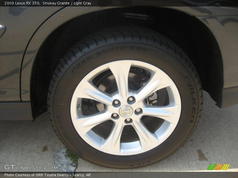 Smokey Granite / Light Gray 2009 Lexus RX 350