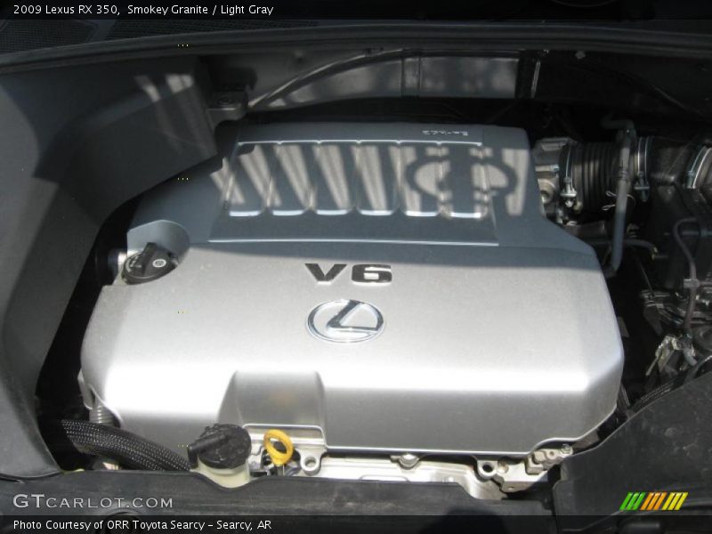 Smokey Granite / Light Gray 2009 Lexus RX 350