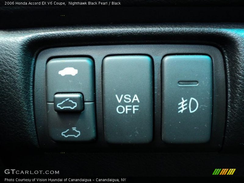 Nighthawk Black Pearl / Black 2006 Honda Accord EX V6 Coupe