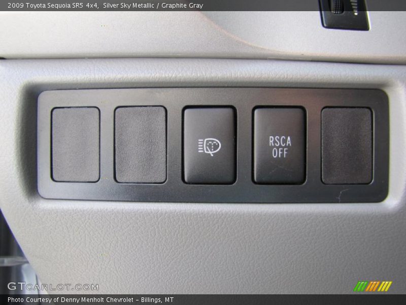 Silver Sky Metallic / Graphite Gray 2009 Toyota Sequoia SR5 4x4