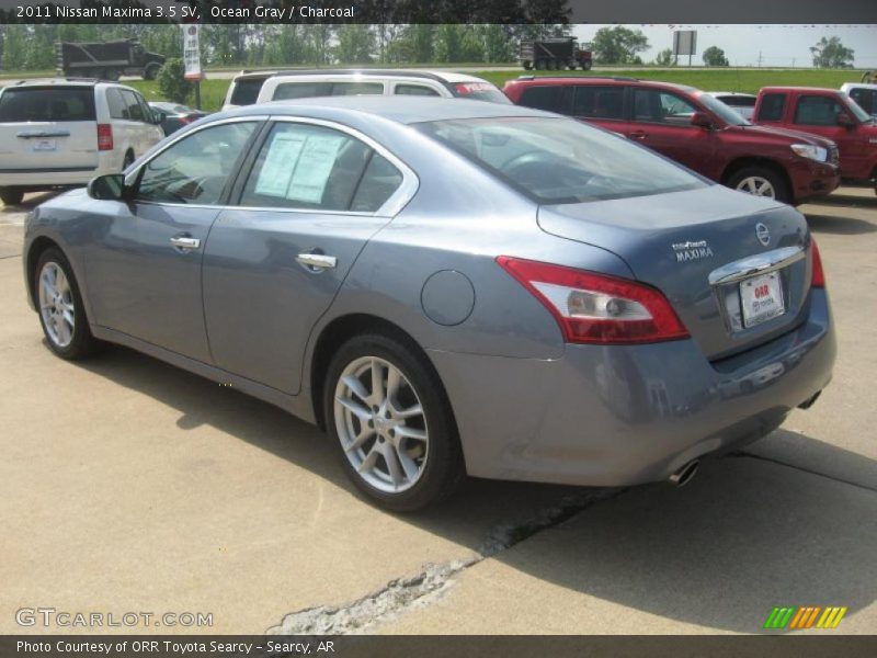 Ocean Gray / Charcoal 2011 Nissan Maxima 3.5 SV