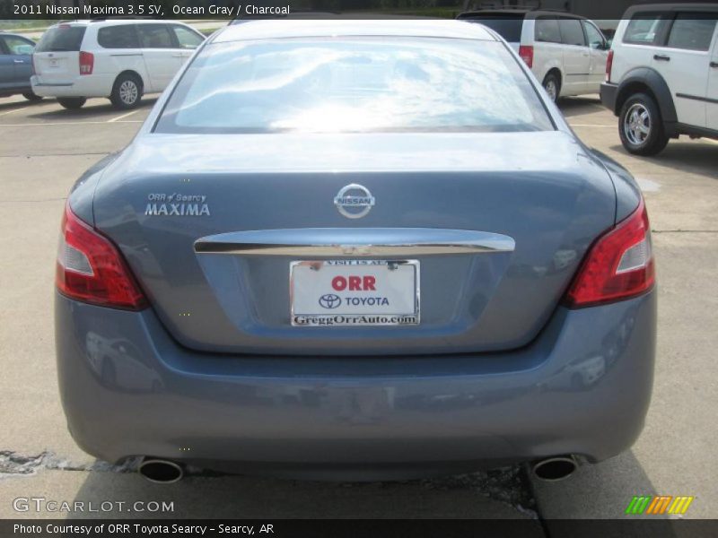 Ocean Gray / Charcoal 2011 Nissan Maxima 3.5 SV