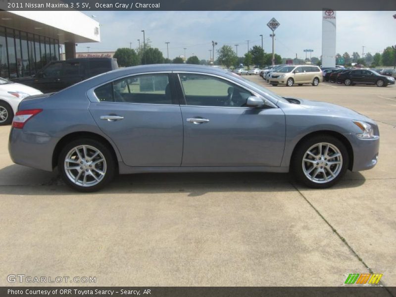 Ocean Gray / Charcoal 2011 Nissan Maxima 3.5 SV
