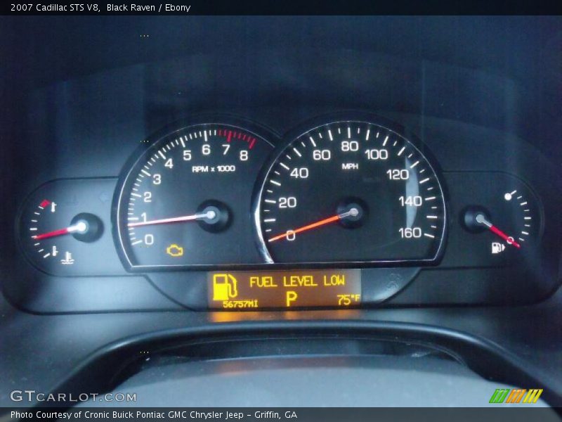 Black Raven / Ebony 2007 Cadillac STS V8