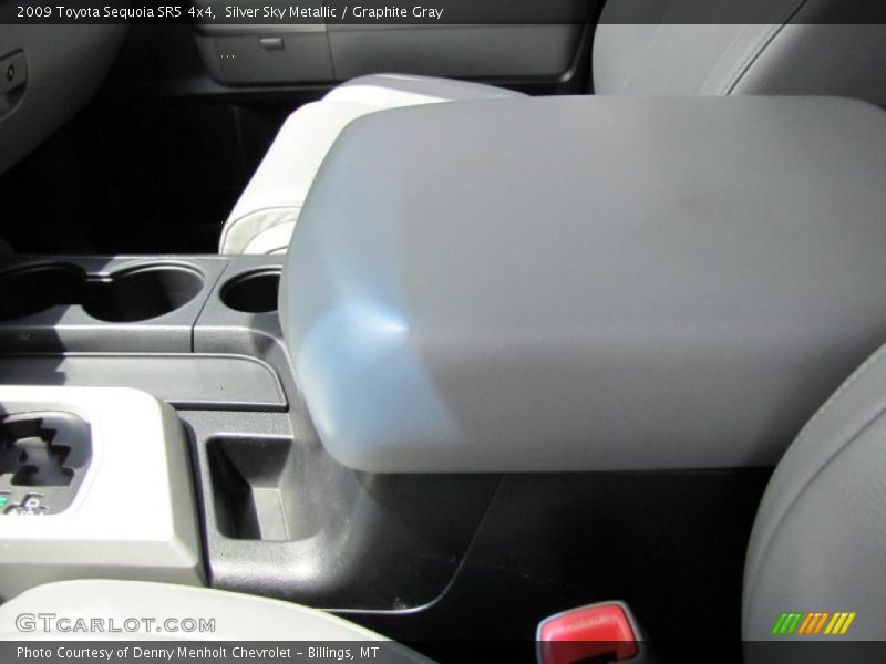Silver Sky Metallic / Graphite Gray 2009 Toyota Sequoia SR5 4x4