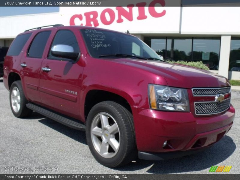 Sport Red Metallic / Ebony 2007 Chevrolet Tahoe LTZ