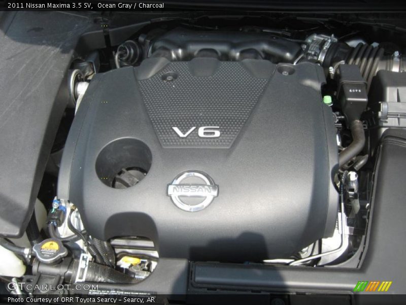Ocean Gray / Charcoal 2011 Nissan Maxima 3.5 SV
