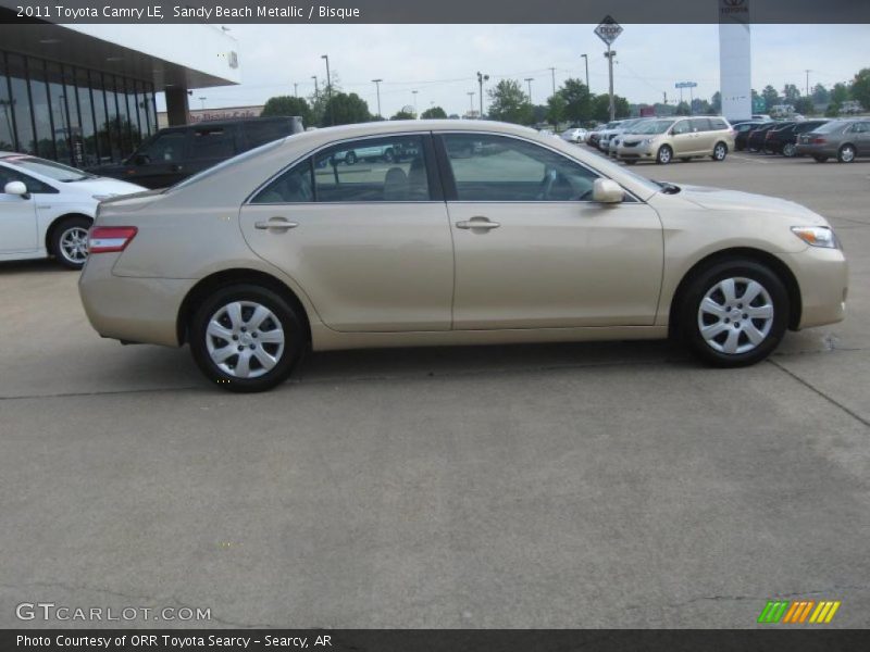 Sandy Beach Metallic / Bisque 2011 Toyota Camry LE