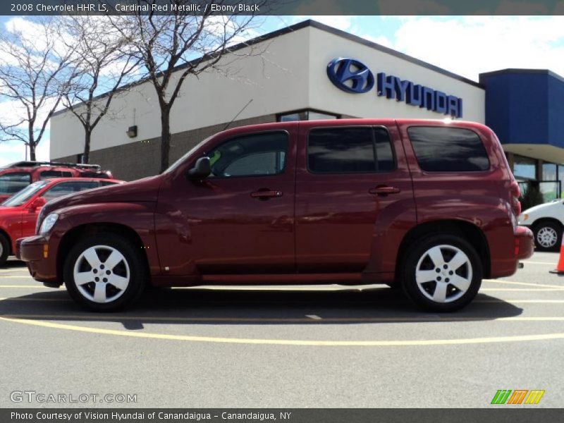 Cardinal Red Metallic / Ebony Black 2008 Chevrolet HHR LS