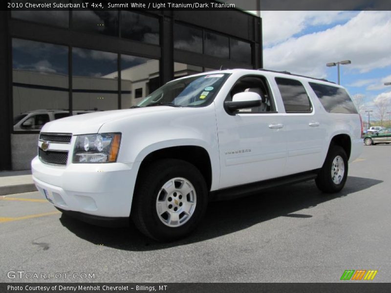 Summit White / Light Titanium/Dark Titanium 2010 Chevrolet Suburban LT 4x4