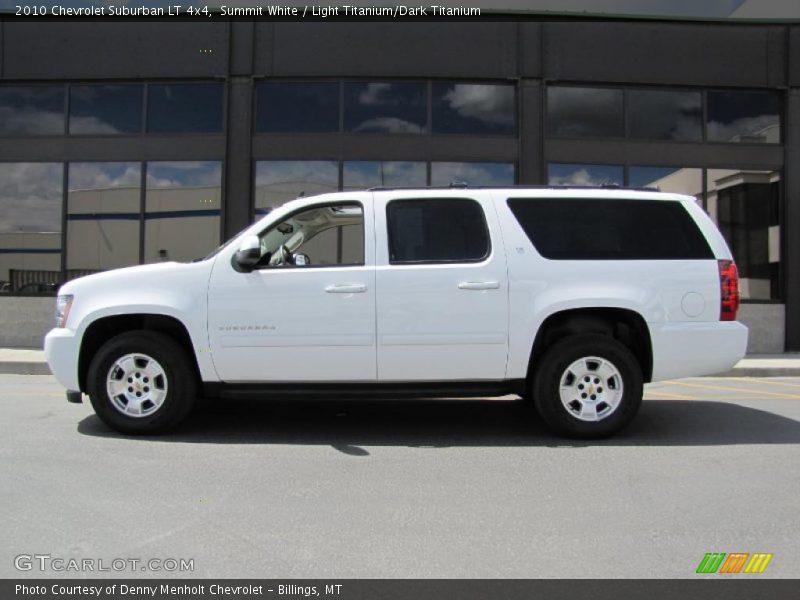 Summit White / Light Titanium/Dark Titanium 2010 Chevrolet Suburban LT 4x4