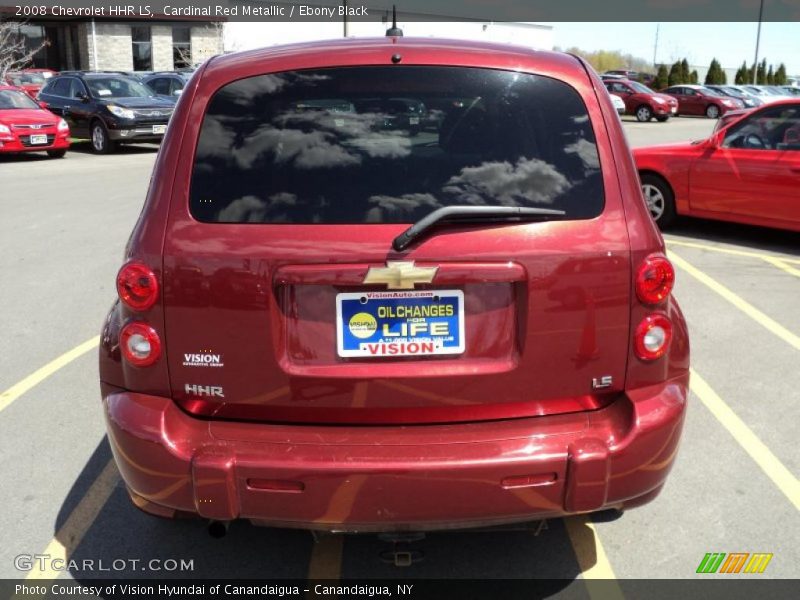 Cardinal Red Metallic / Ebony Black 2008 Chevrolet HHR LS