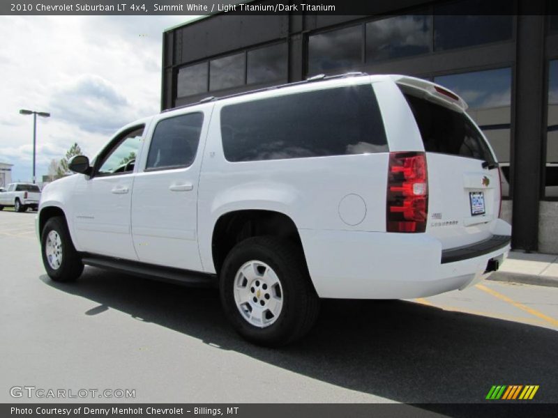 Summit White / Light Titanium/Dark Titanium 2010 Chevrolet Suburban LT 4x4
