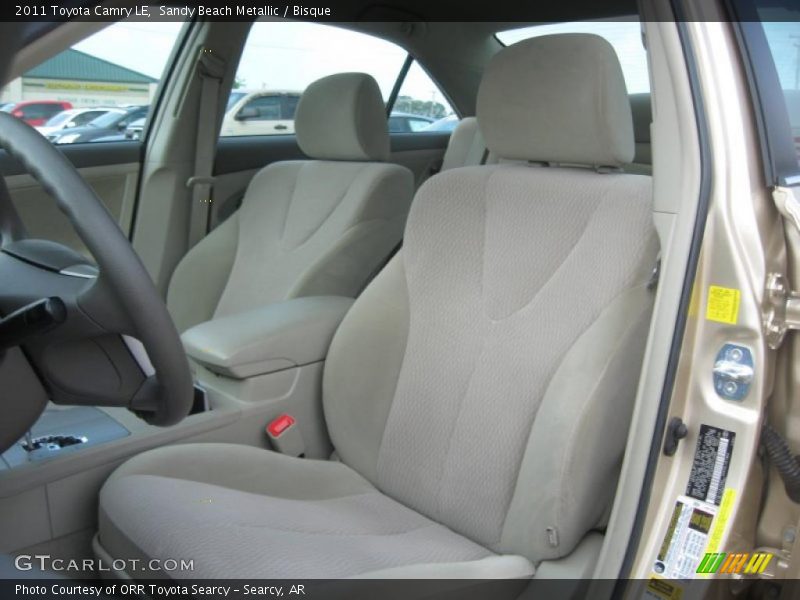 Sandy Beach Metallic / Bisque 2011 Toyota Camry LE