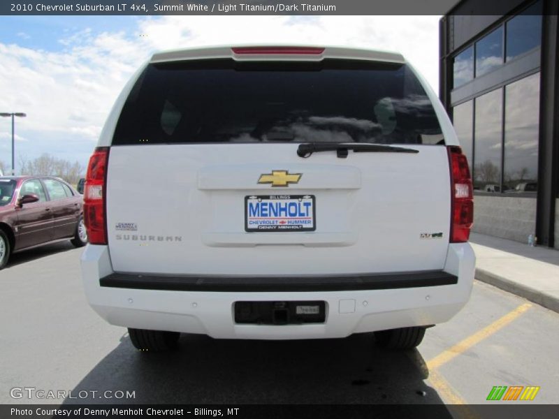 Summit White / Light Titanium/Dark Titanium 2010 Chevrolet Suburban LT 4x4