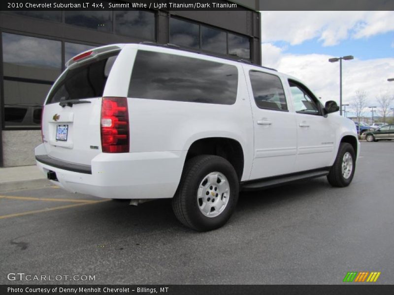 Summit White / Light Titanium/Dark Titanium 2010 Chevrolet Suburban LT 4x4