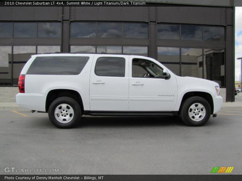 Summit White / Light Titanium/Dark Titanium 2010 Chevrolet Suburban LT 4x4
