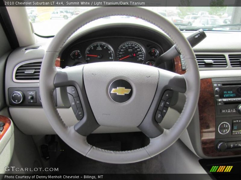 Summit White / Light Titanium/Dark Titanium 2010 Chevrolet Suburban LT 4x4