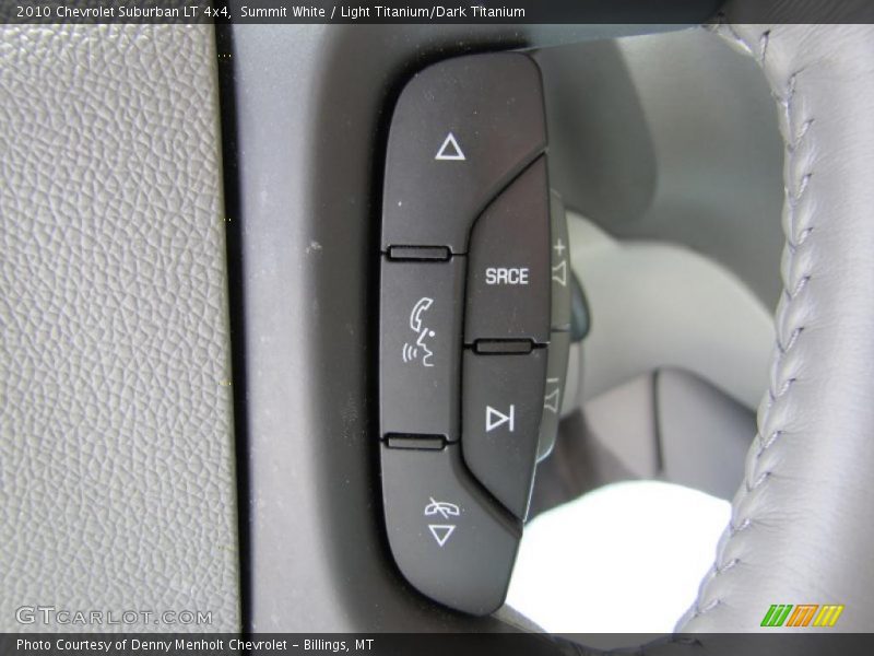 Summit White / Light Titanium/Dark Titanium 2010 Chevrolet Suburban LT 4x4