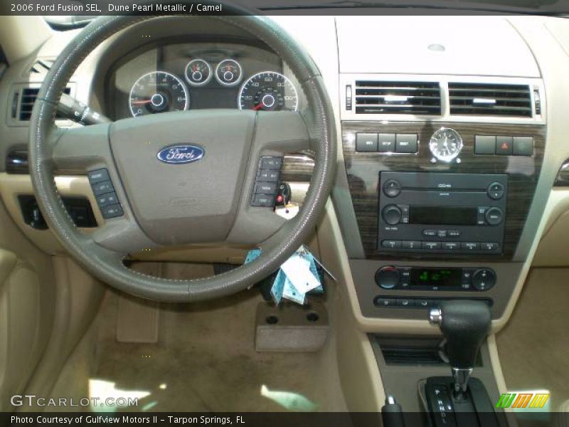 Dune Pearl Metallic / Camel 2006 Ford Fusion SEL