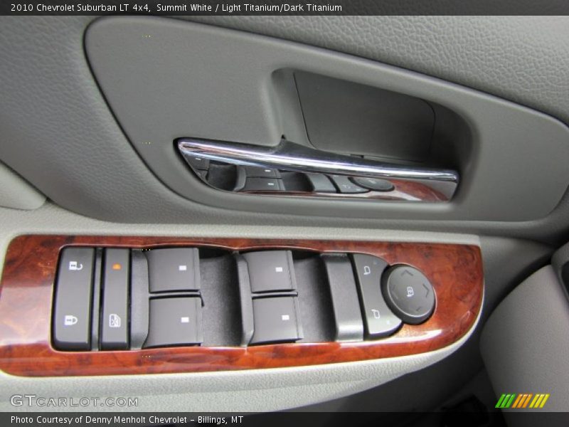Summit White / Light Titanium/Dark Titanium 2010 Chevrolet Suburban LT 4x4