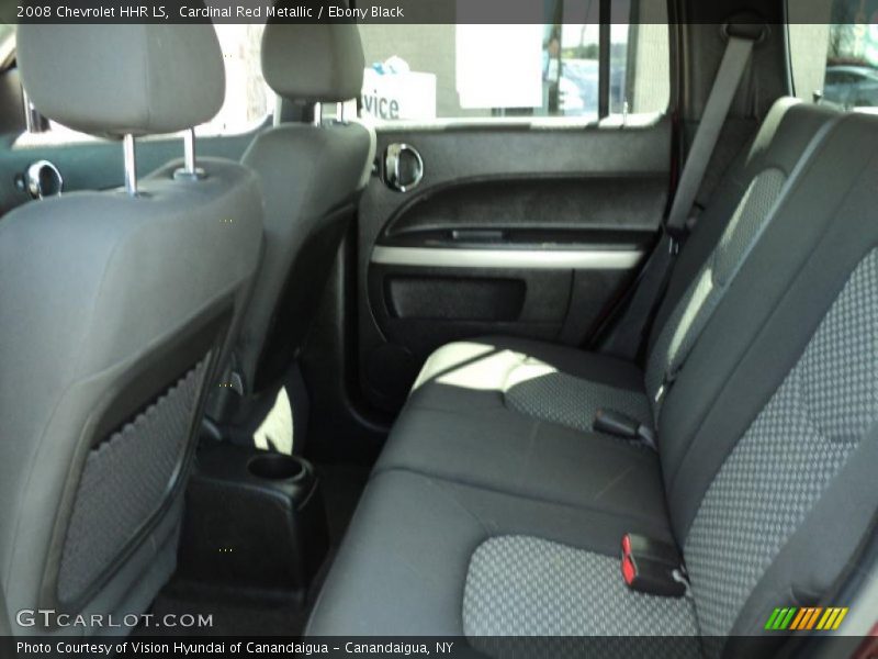  2008 HHR LS Ebony Black Interior