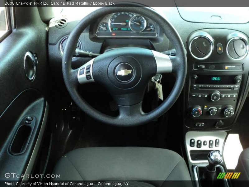 Dashboard of 2008 HHR LS