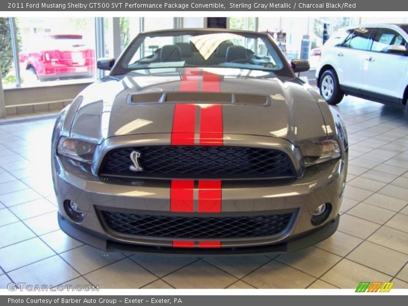  2011 Mustang Shelby GT500 SVT Performance Package Convertible Sterling Gray Metallic