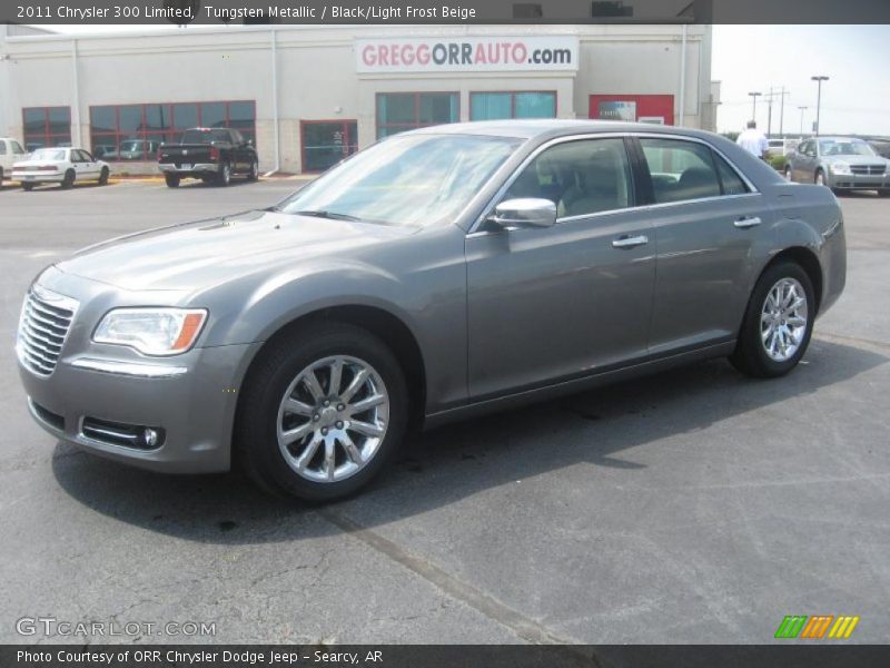 Tungsten Metallic / Black/Light Frost Beige 2011 Chrysler 300 Limited