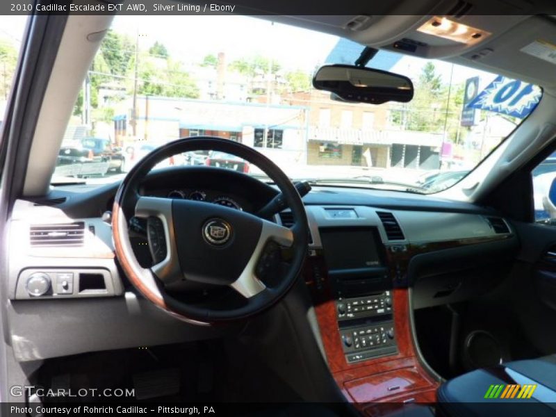 Silver Lining / Ebony 2010 Cadillac Escalade EXT AWD