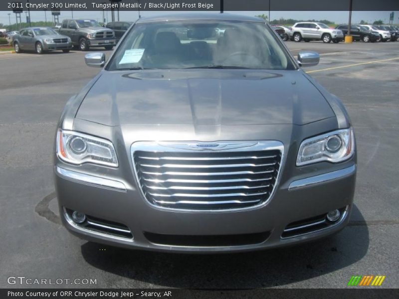 Tungsten Metallic / Black/Light Frost Beige 2011 Chrysler 300 Limited