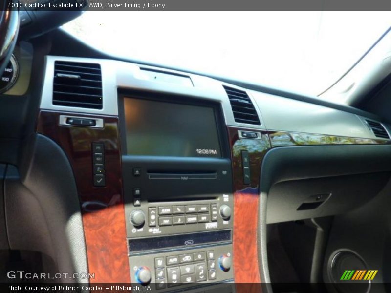 Silver Lining / Ebony 2010 Cadillac Escalade EXT AWD