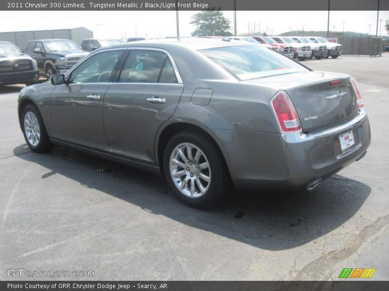 Tungsten Metallic / Black/Light Frost Beige 2011 Chrysler 300 Limited