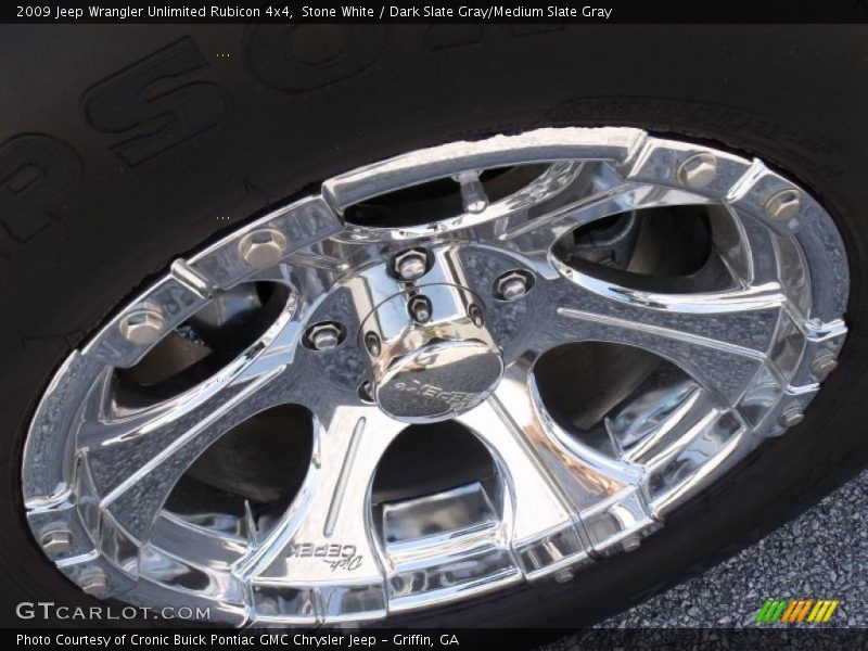 Custom Wheels of 2009 Wrangler Unlimited Rubicon 4x4