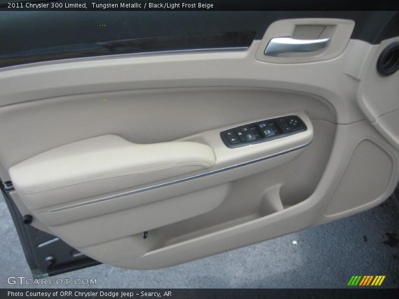 Tungsten Metallic / Black/Light Frost Beige 2011 Chrysler 300 Limited