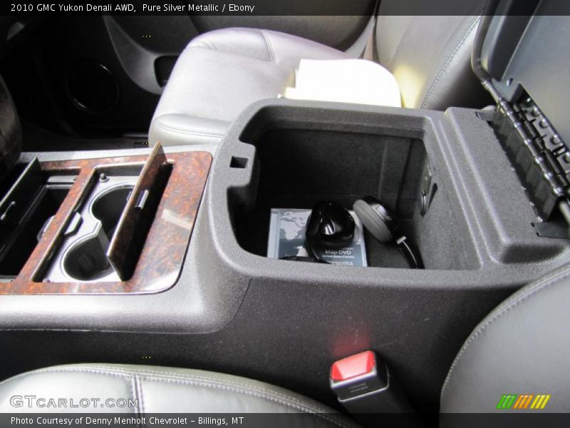 Pure Silver Metallic / Ebony 2010 GMC Yukon Denali AWD