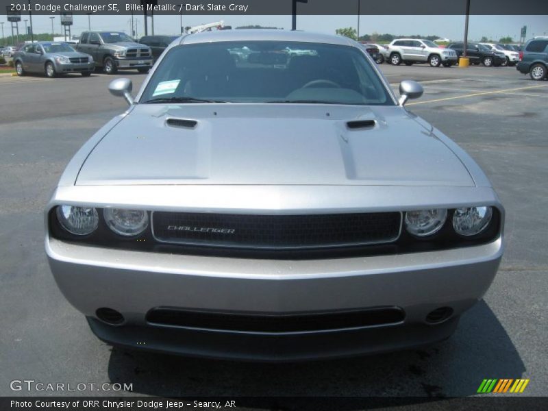 Billet Metallic / Dark Slate Gray 2011 Dodge Challenger SE