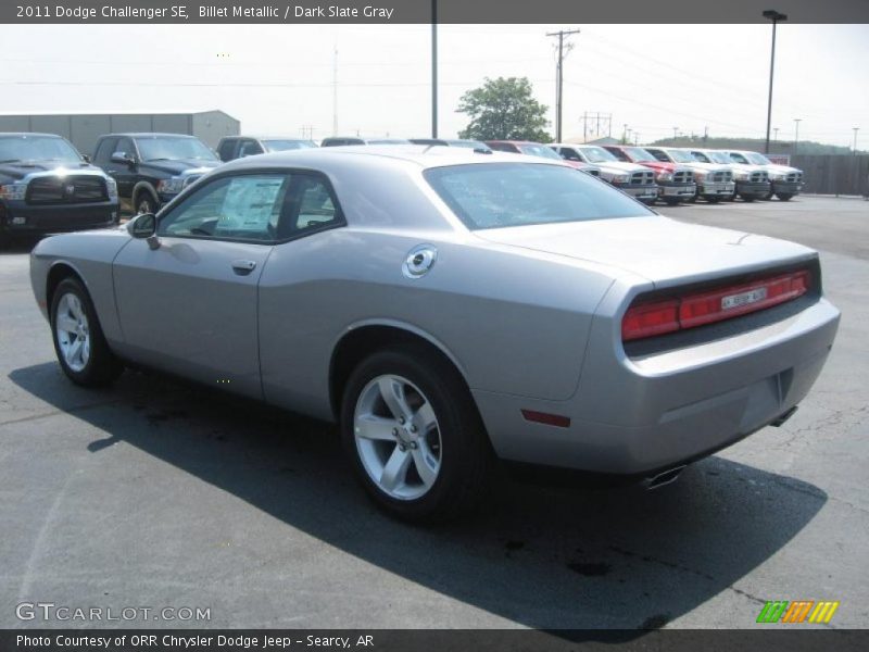 Billet Metallic / Dark Slate Gray 2011 Dodge Challenger SE