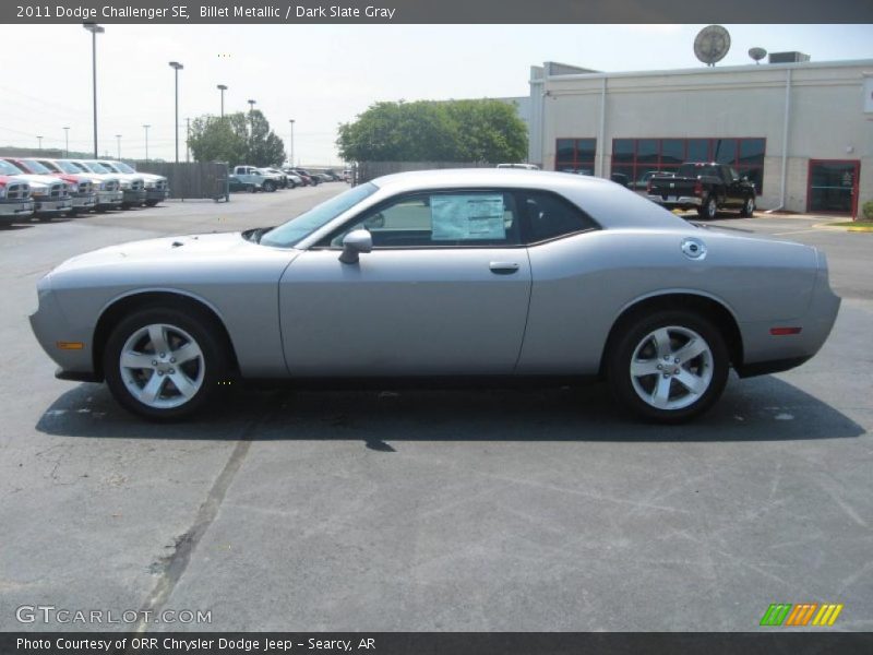 Billet Metallic / Dark Slate Gray 2011 Dodge Challenger SE