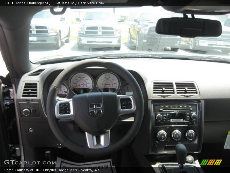Billet Metallic / Dark Slate Gray 2011 Dodge Challenger SE