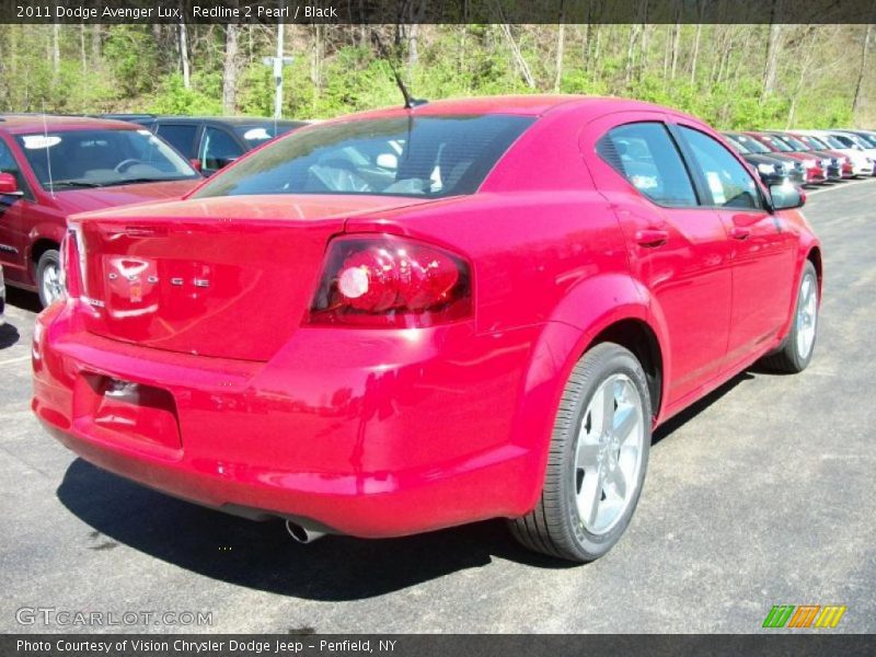 Redline 2 Pearl / Black 2011 Dodge Avenger Lux