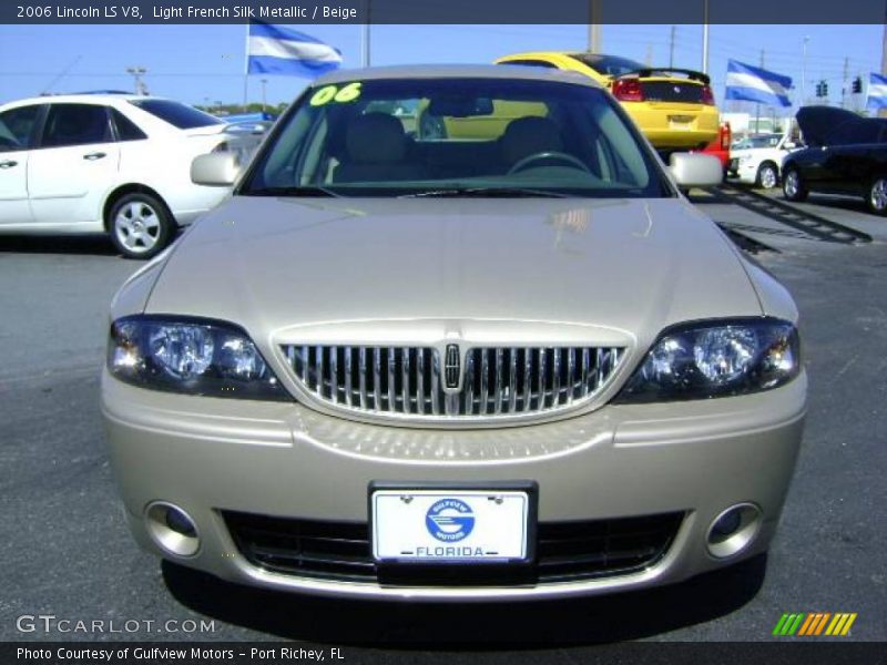 Light French Silk Metallic / Beige 2006 Lincoln LS V8