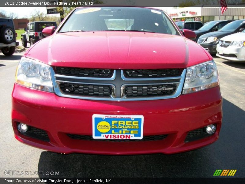 Redline 2 Pearl / Black 2011 Dodge Avenger Lux