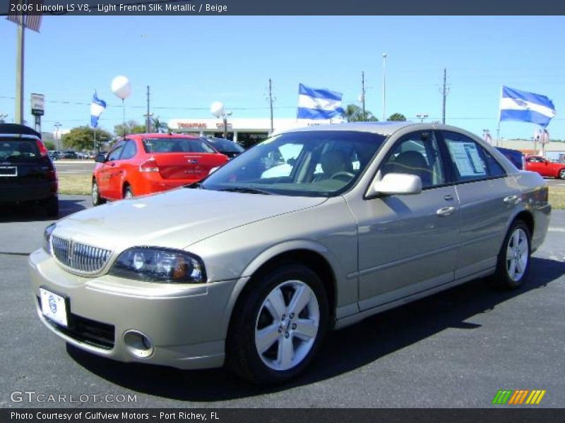 Light French Silk Metallic / Beige 2006 Lincoln LS V8