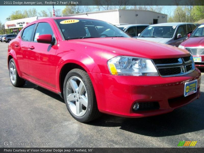 Redline 2 Pearl / Black 2011 Dodge Avenger Lux