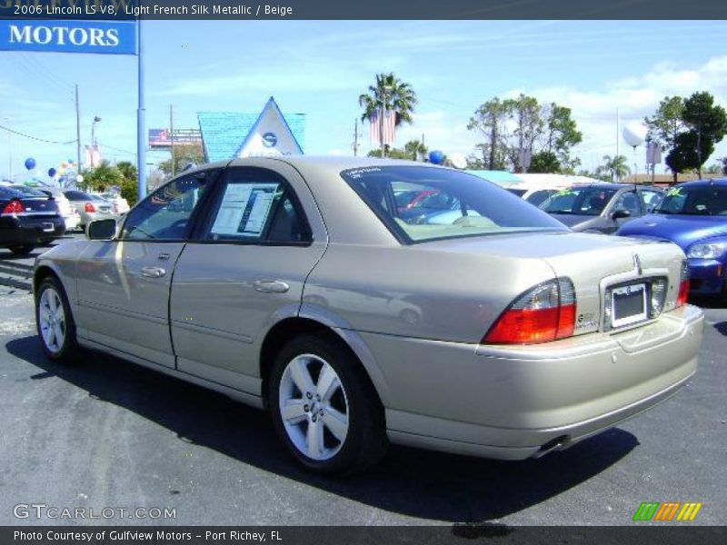 Light French Silk Metallic / Beige 2006 Lincoln LS V8