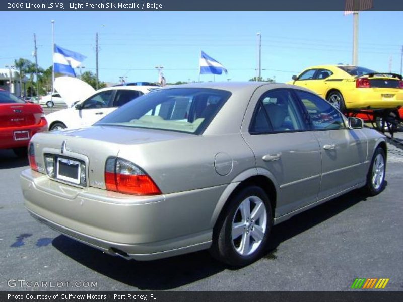 Light French Silk Metallic / Beige 2006 Lincoln LS V8
