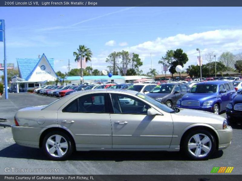 Light French Silk Metallic / Beige 2006 Lincoln LS V8