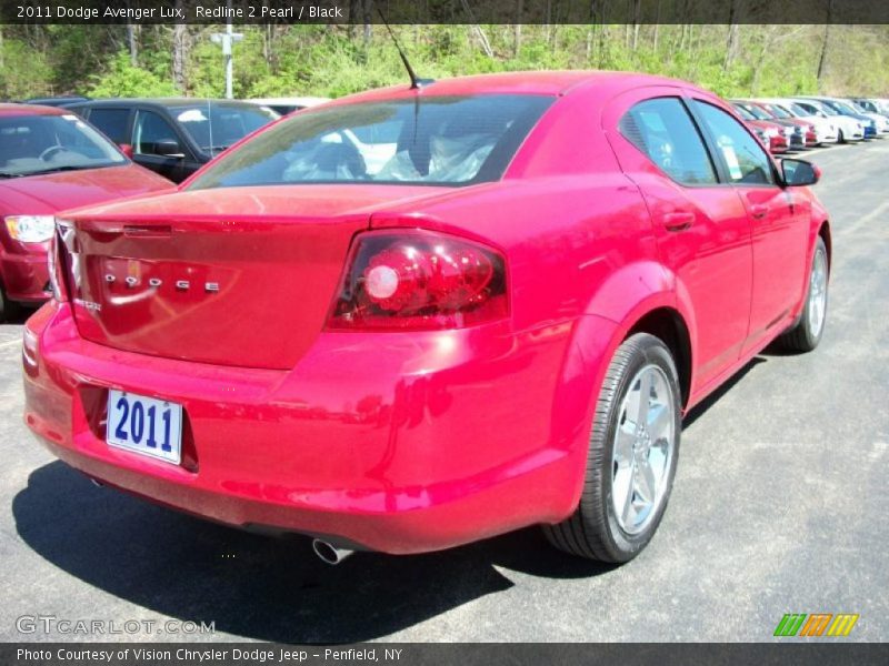 Redline 2 Pearl / Black 2011 Dodge Avenger Lux