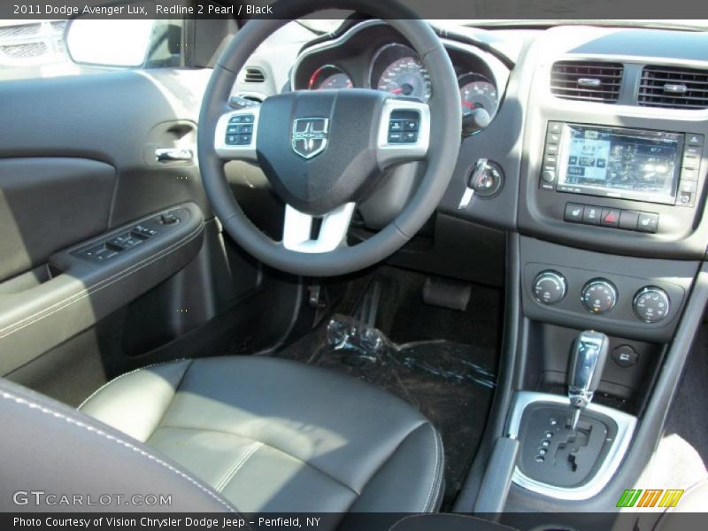 Redline 2 Pearl / Black 2011 Dodge Avenger Lux